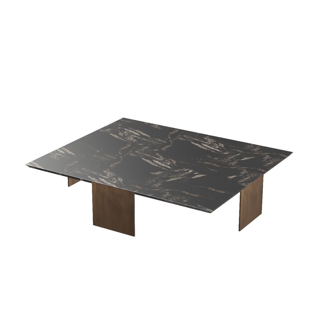 Fin Cocktail Table 3D model_5