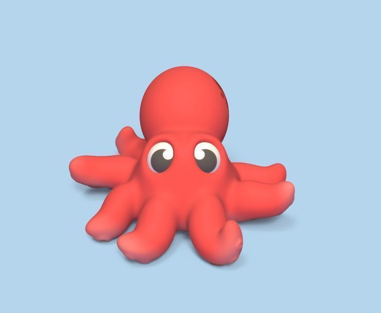Giant Octopus 3D print model_1