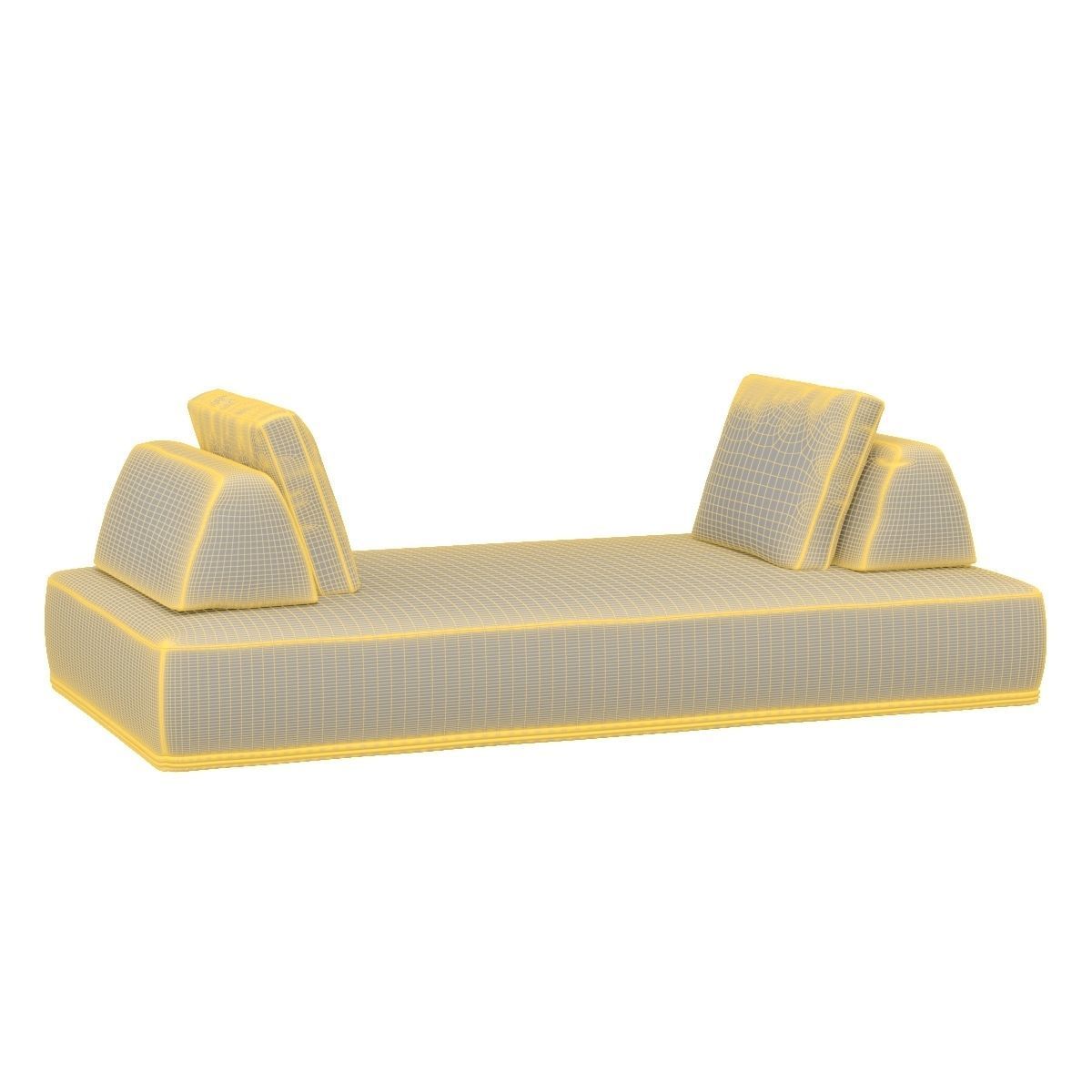 Domenico Modular Daybed Large 3D model_6