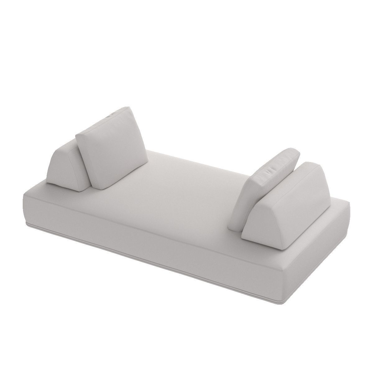 Domenico Modular Daybed Large 3D model_5