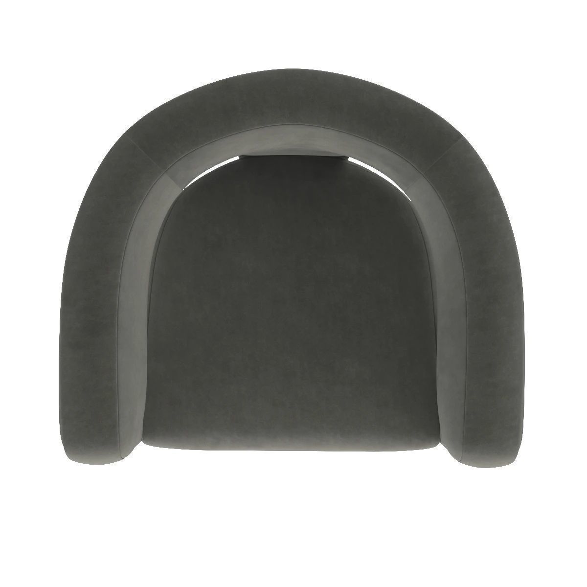 Crate and barrel Sculpt chair 3D model_1