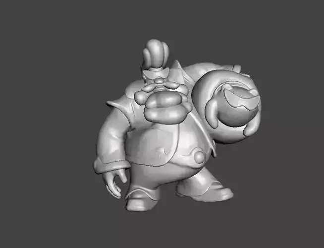 Space Groove Gragas 3D Model