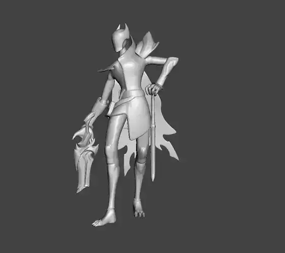 Empyrean Jhin 3D Model