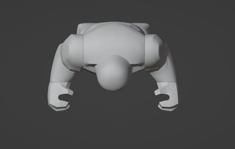 Lego Darkseid 3D print model_4