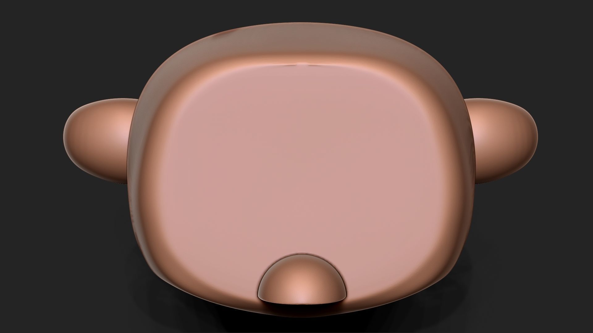 Mallow bear 3D print model_4