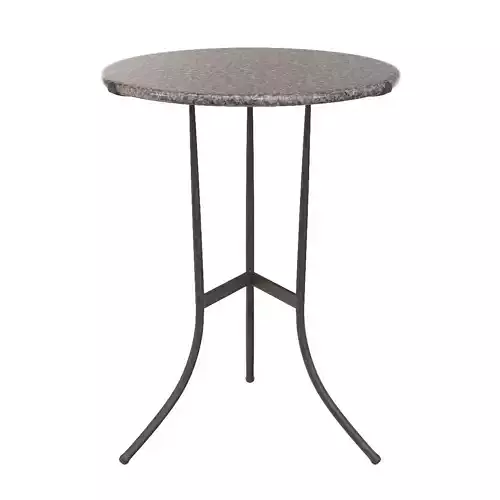 Bronze And Granite Top Table Cedric Hartman 3D model
