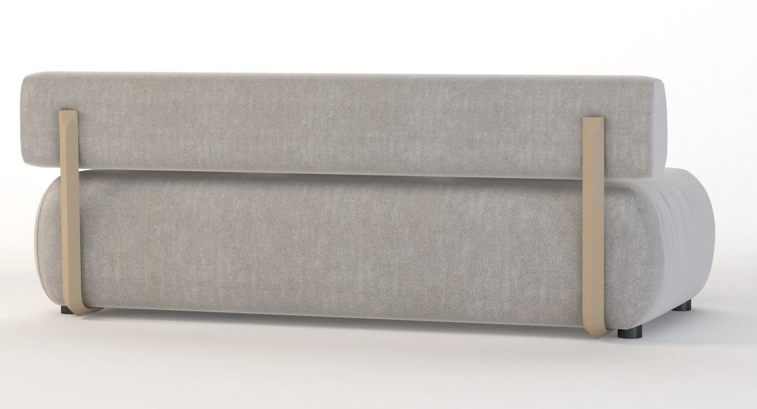 Brixx Sofa Double Middle Love Seat Module 3D model_4
