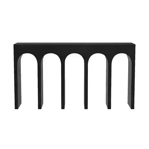 Bridge Console Hand Rubbed Black