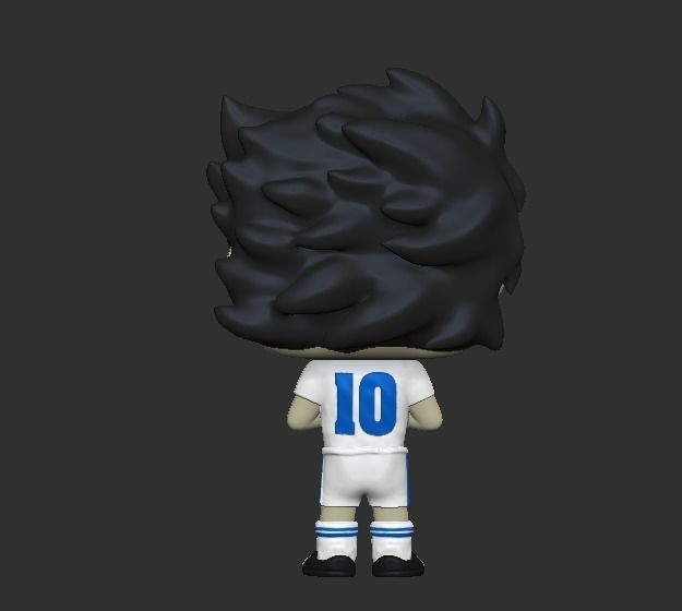 Funko Oliver - Super Campeones  3D print model_1