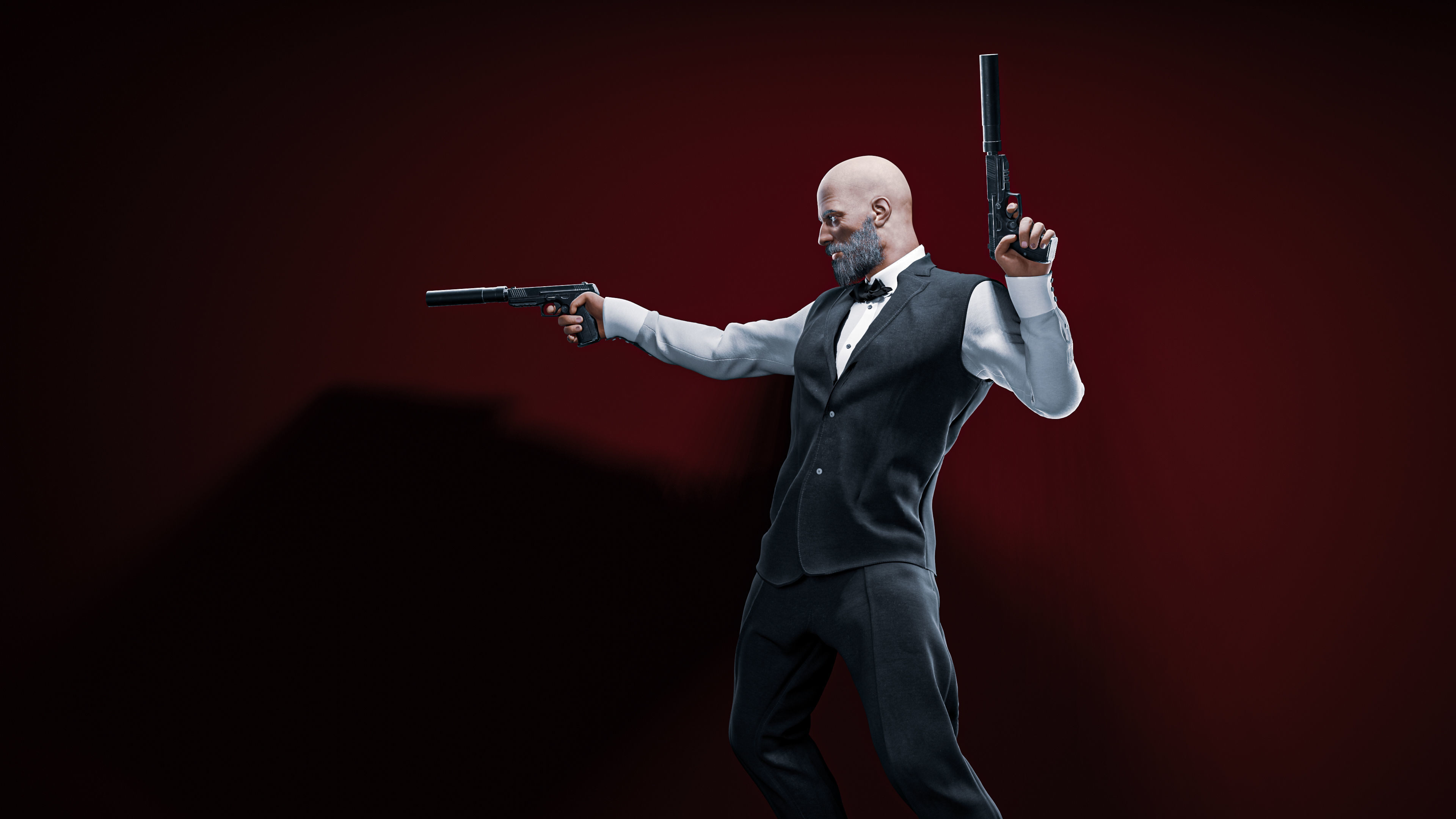 Hitman Game Ready Character Model  Low-poly 3D model_21