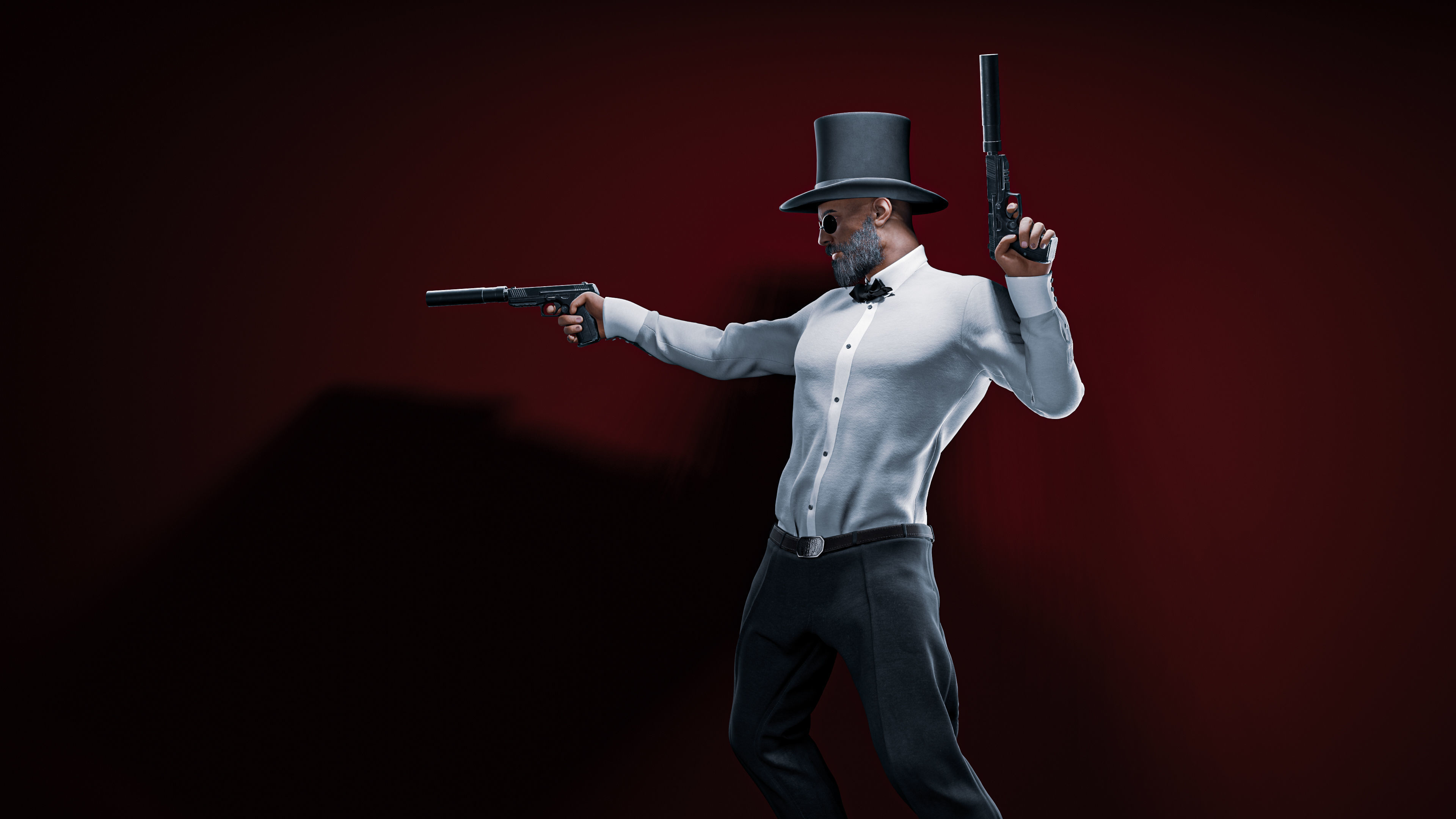 Hitman Game Ready Character Model  Low-poly 3D model_22