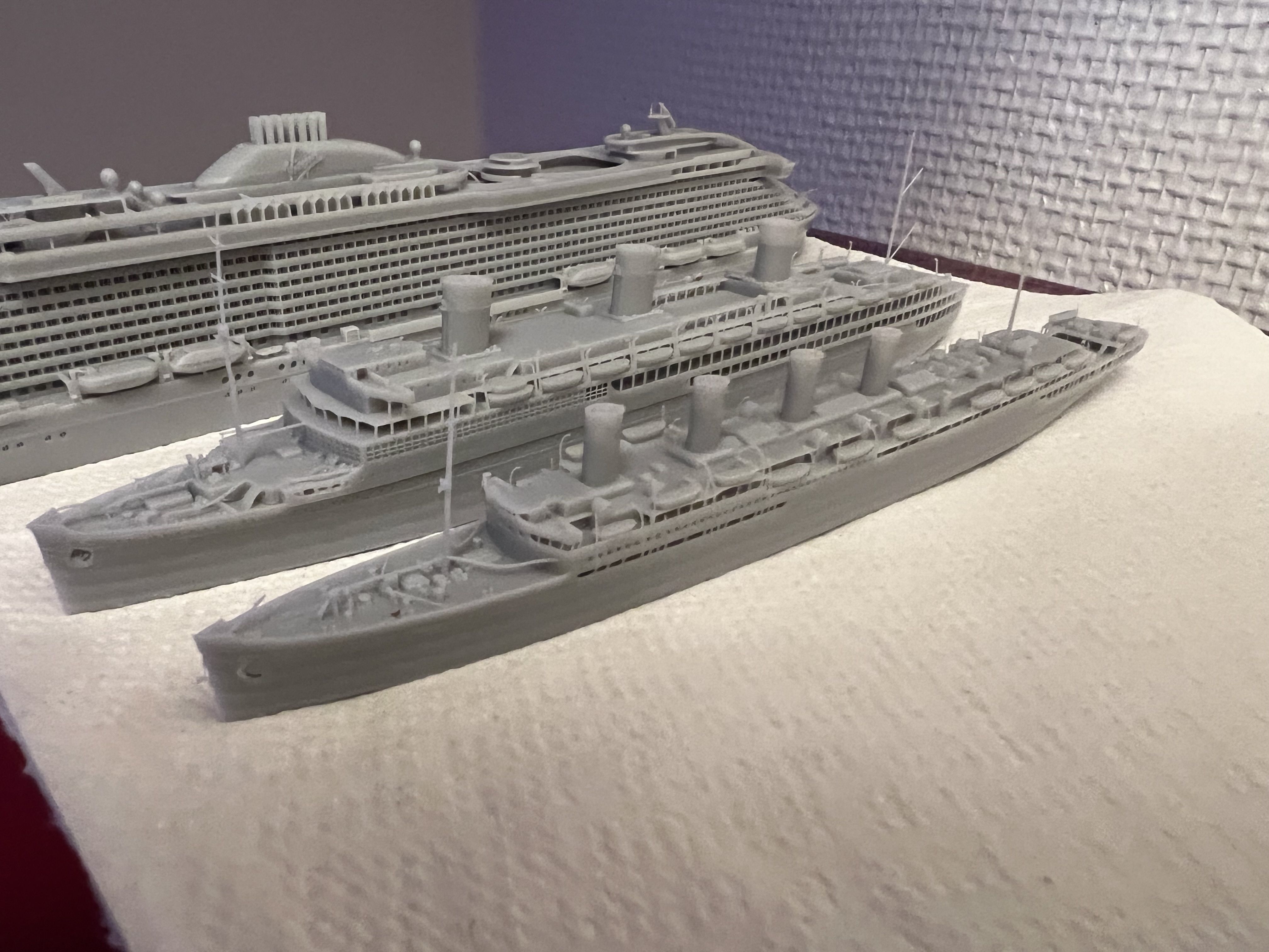 SCARLET LADY Virgin Voyages Cruise Ship 3d printable model  3D print model_11
