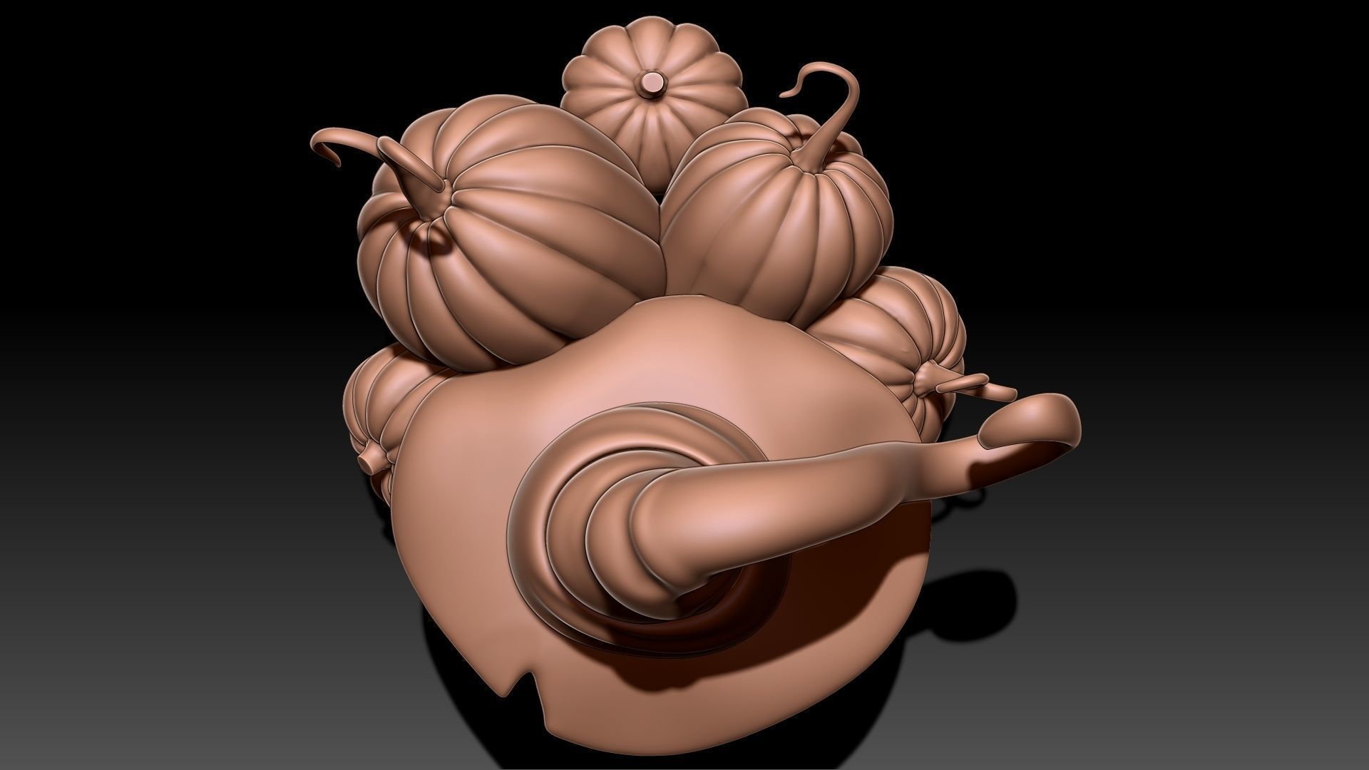 Halloween Pumpkin  3D print model_2