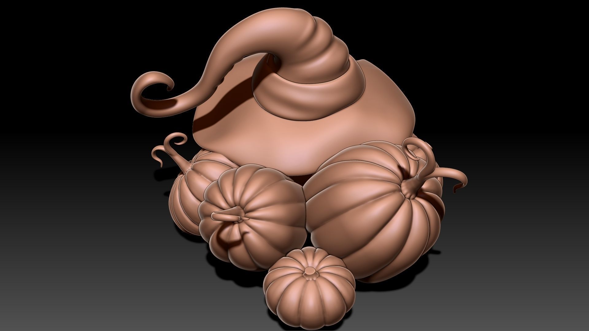 Halloween Pumpkin  3D print model_7