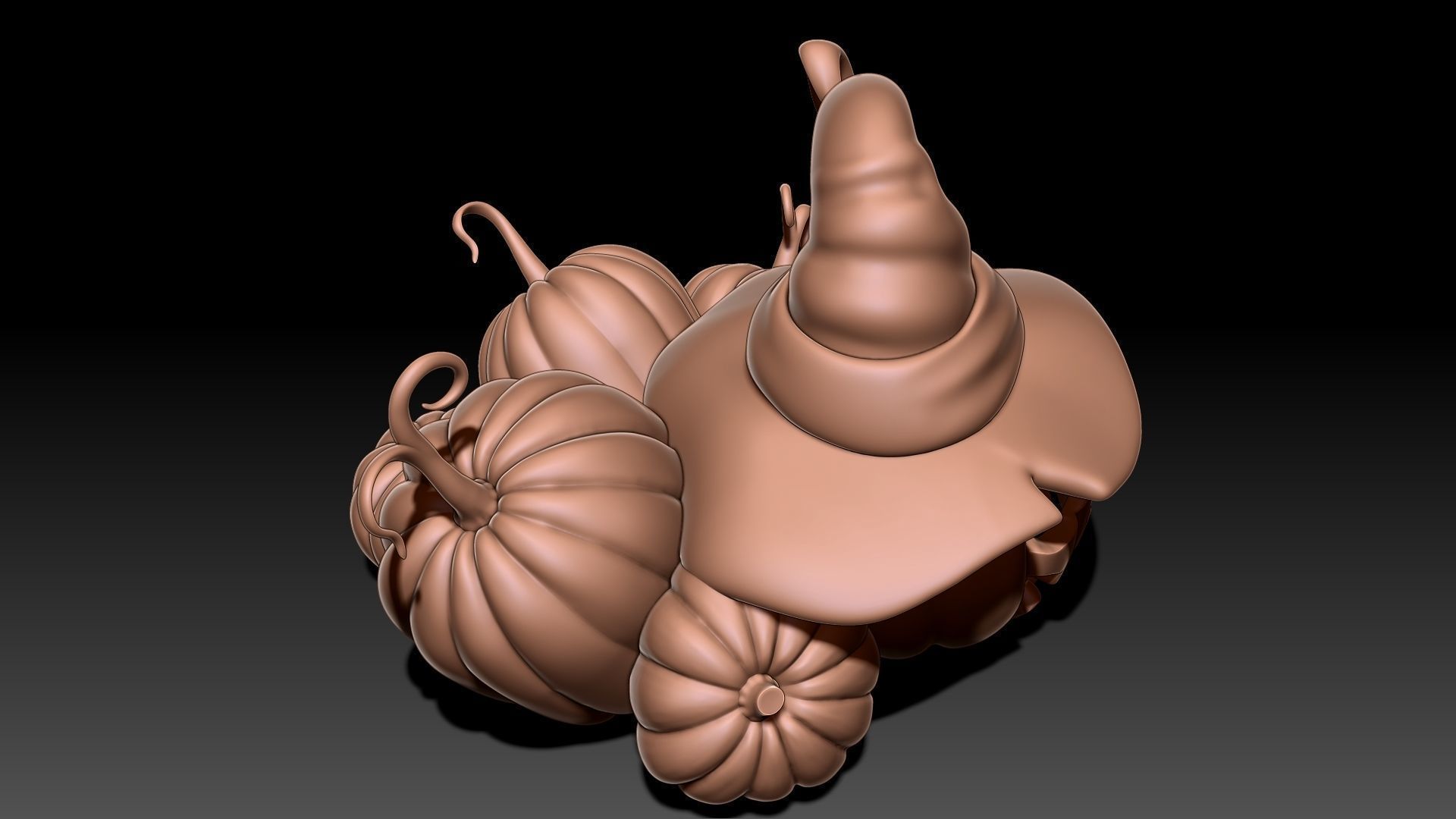 Halloween Pumpkin  3D print model_8