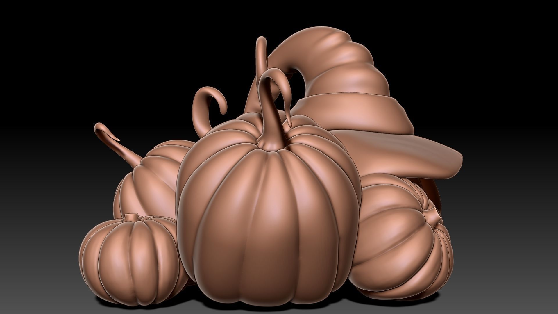 Halloween Pumpkin  3D print model_10