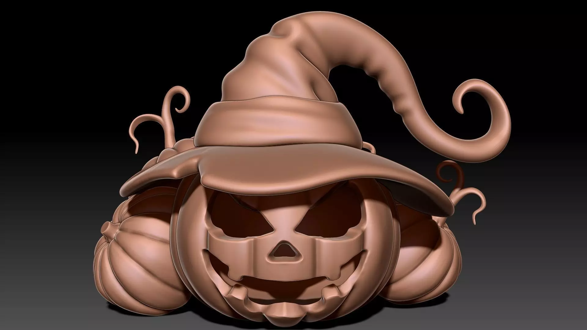 Halloween Pumpkin  3D print model_0
