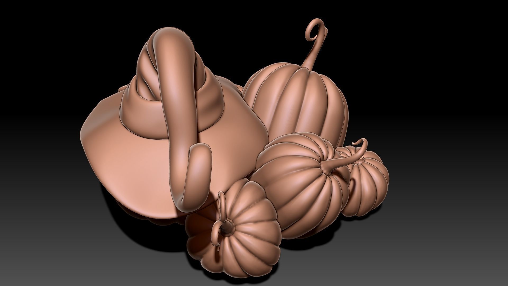 Halloween Pumpkin  3D print model_6