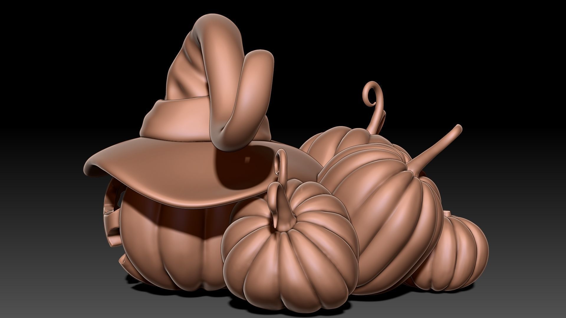 Halloween Pumpkin  3D print model_1