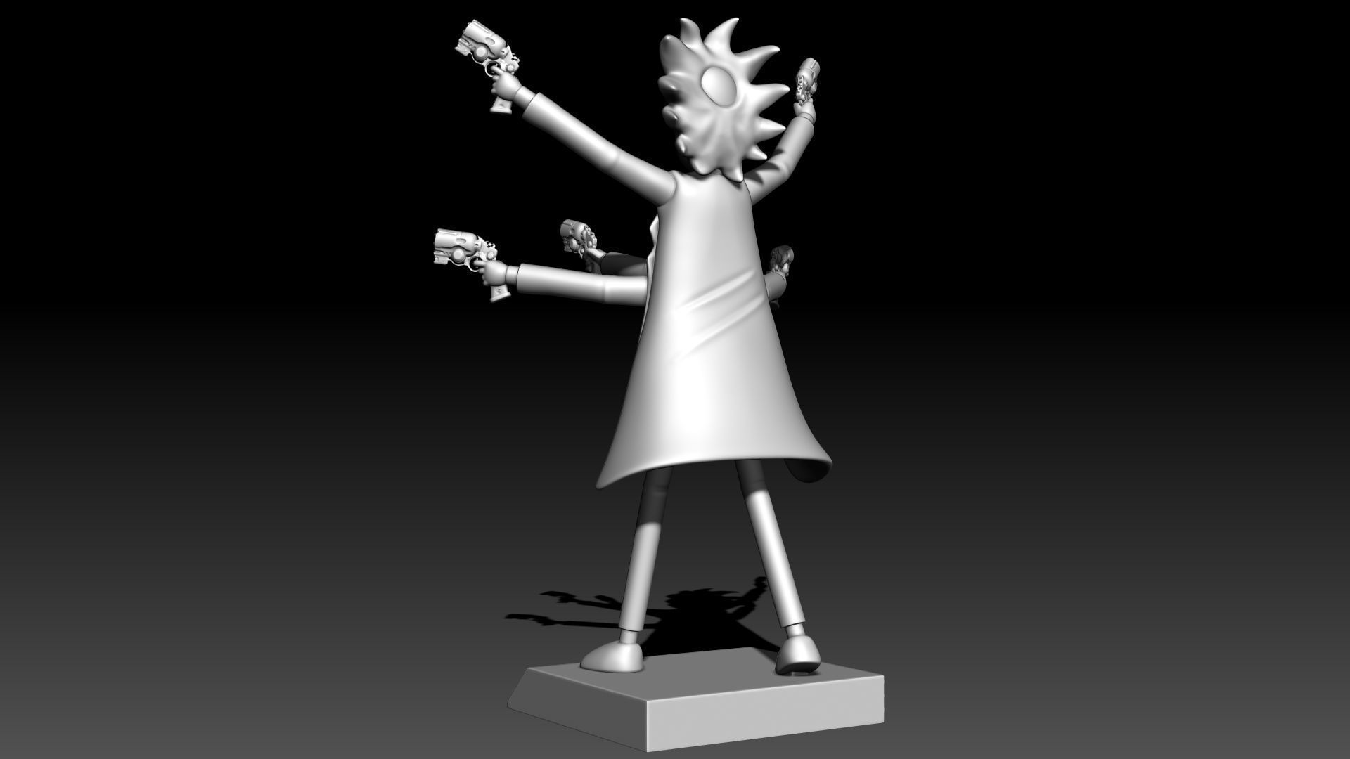Rick and Morty 3D print model_9