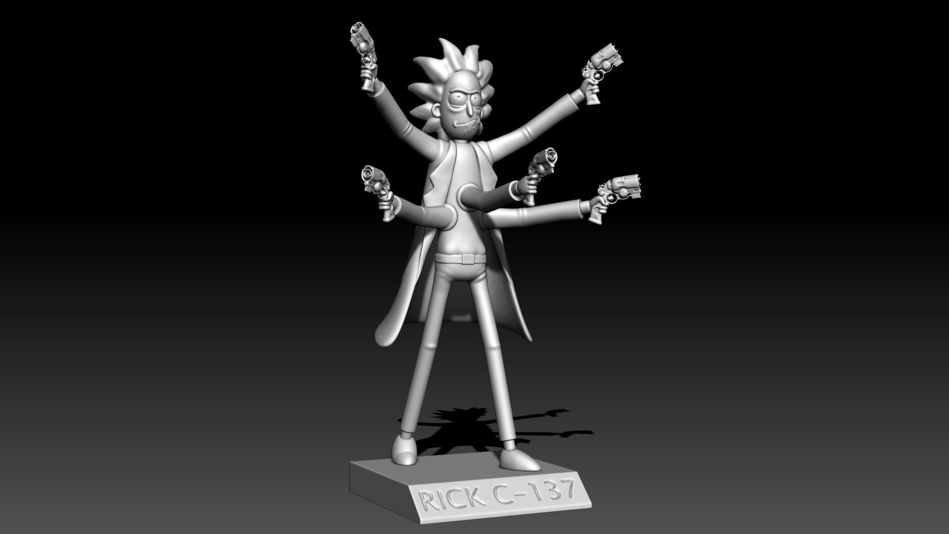 Rick and Morty 3D print model_8