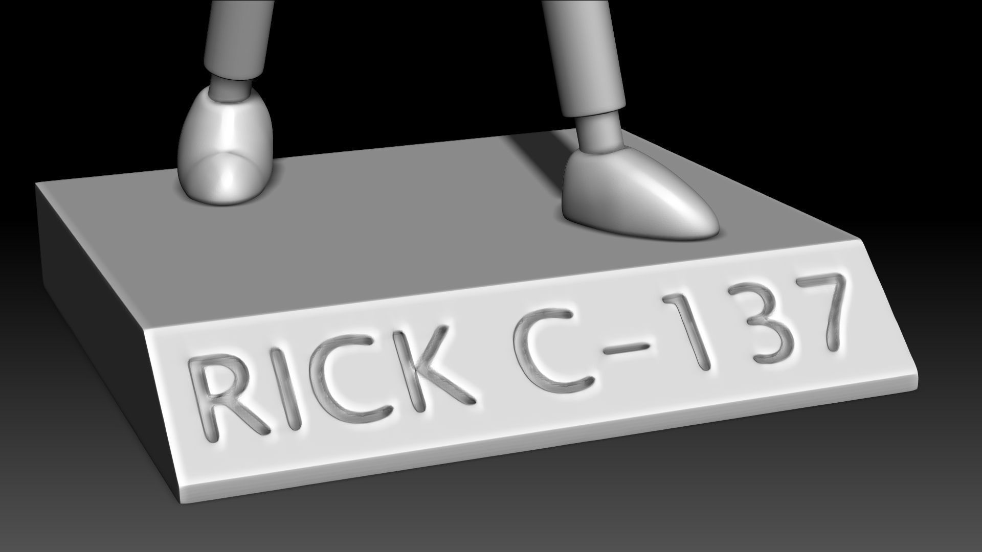 Rick and Morty 3D print model_5