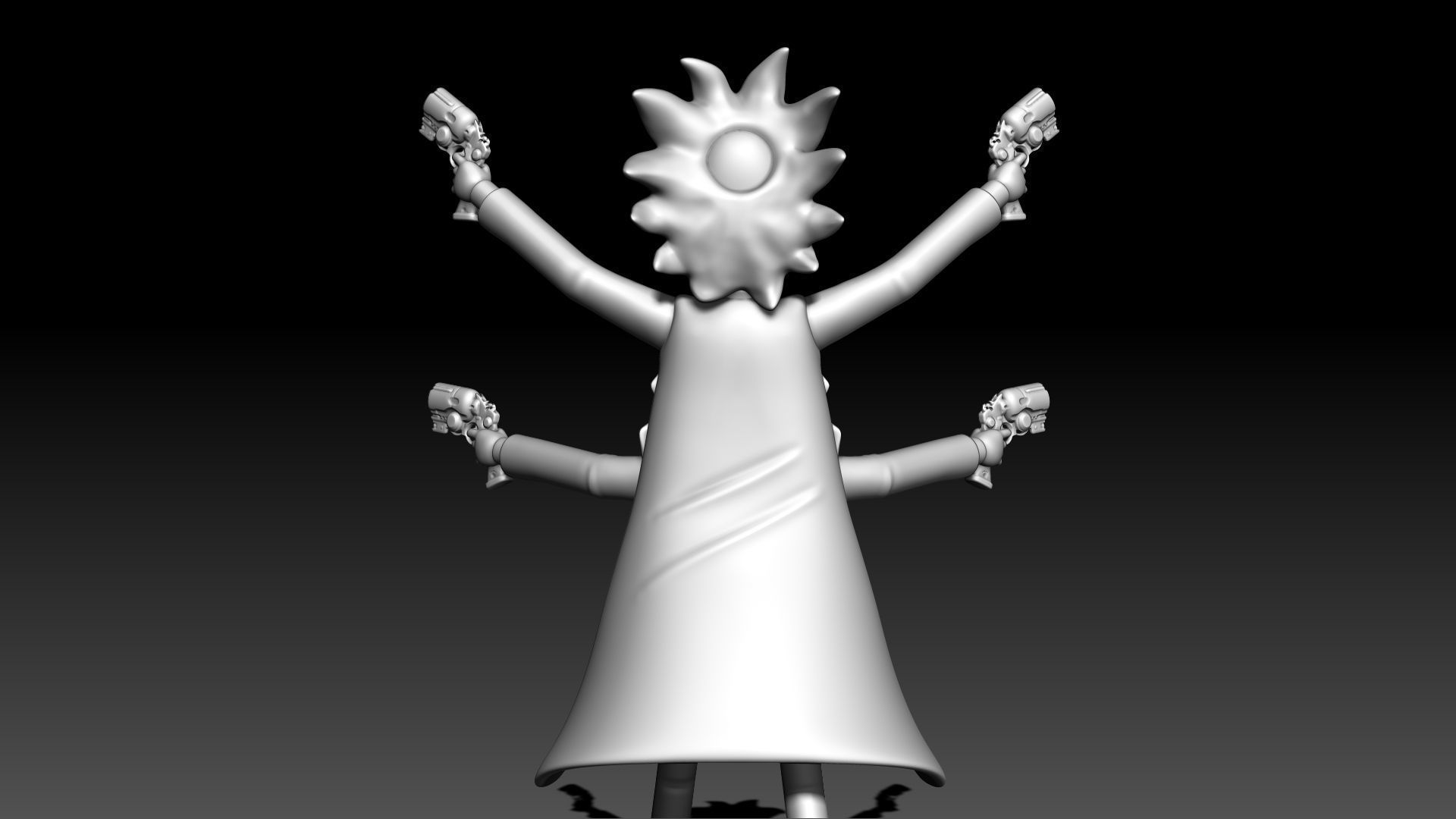 Rick and Morty 3D print model_7