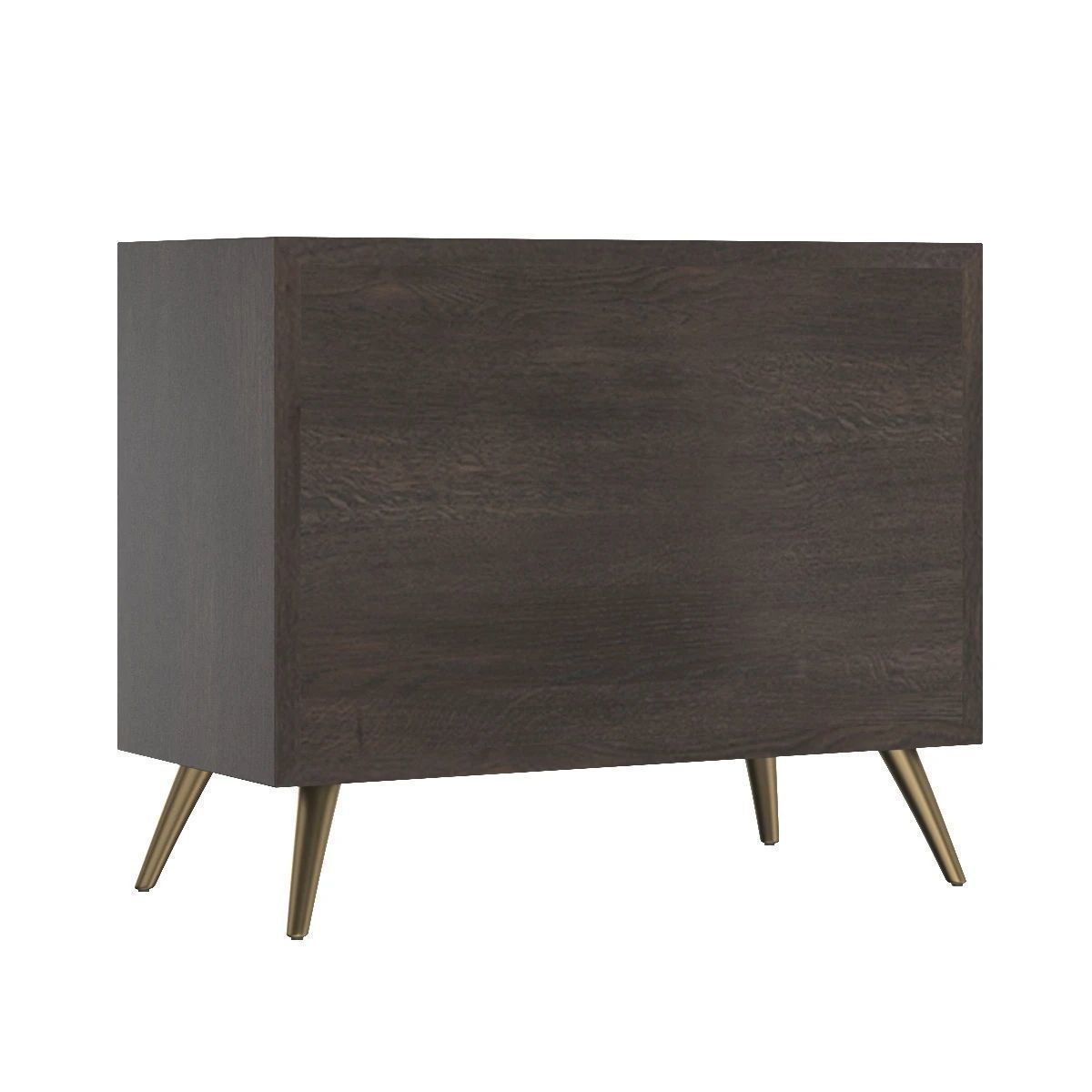 Aniston Sideboard Small Dark Mango Taupe Shagreen 105445 3D model_3