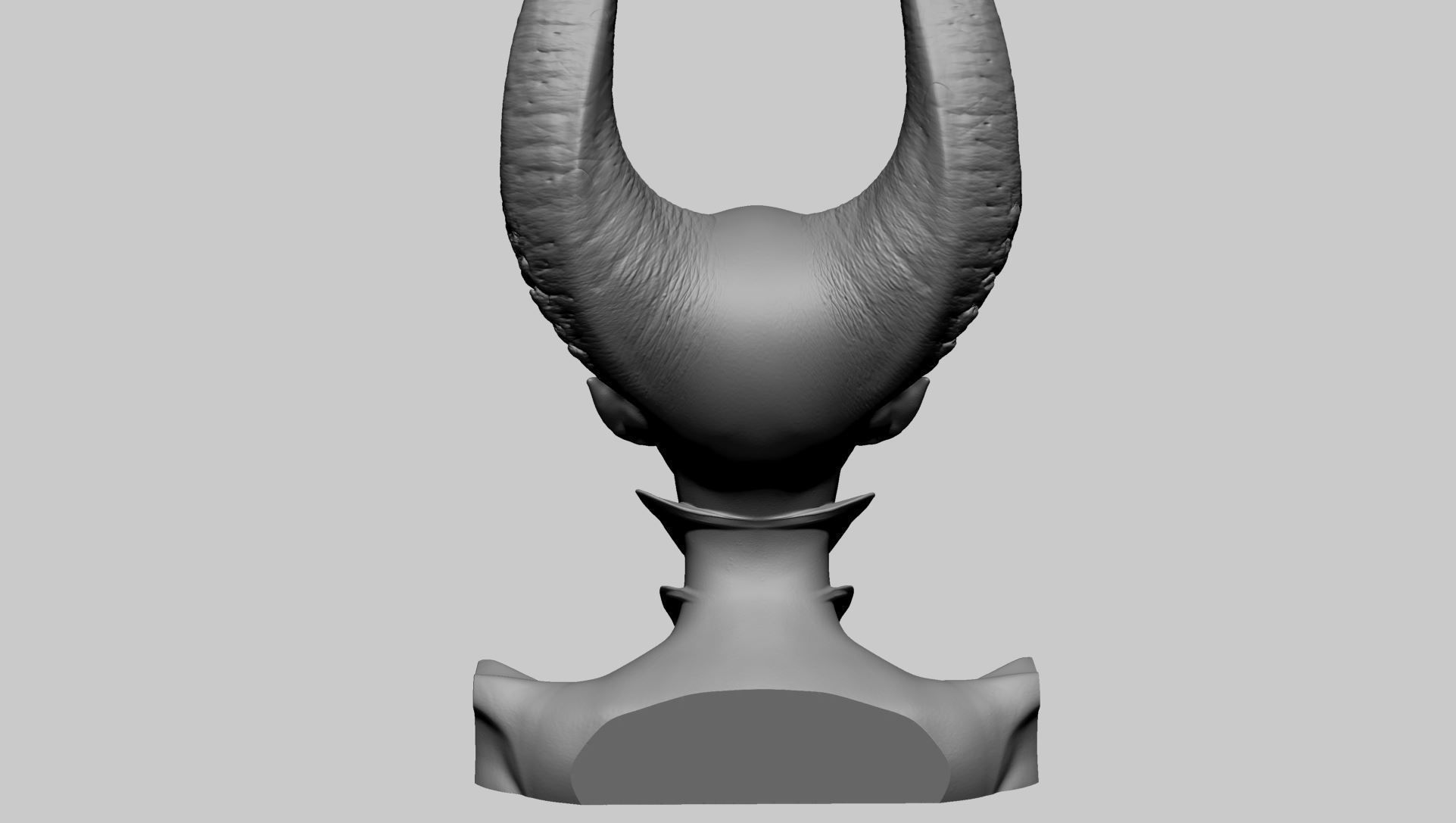 Fantasy Female Bust A 3D print model_2