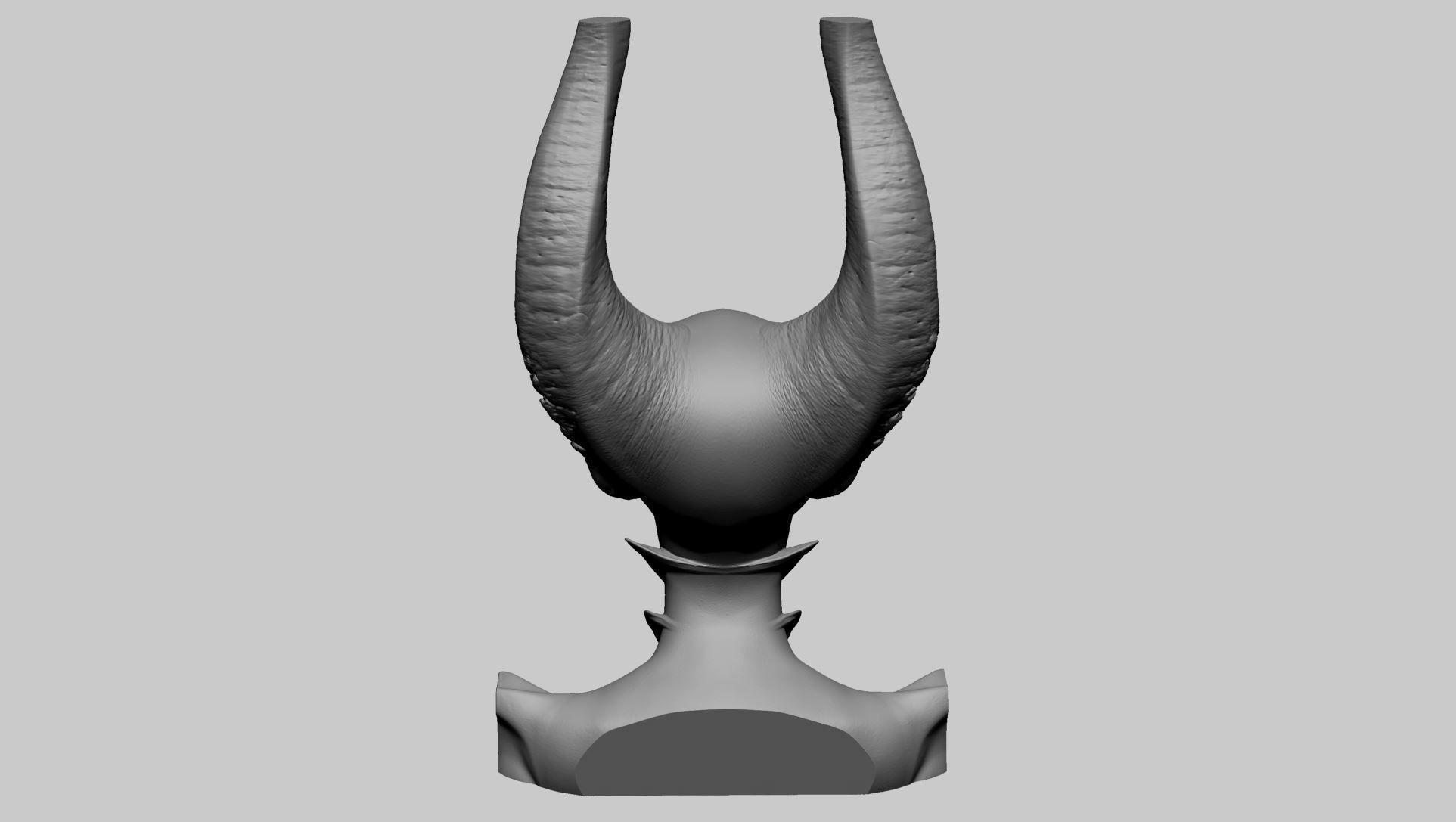 Fantasy Female Bust A 3D print model_7