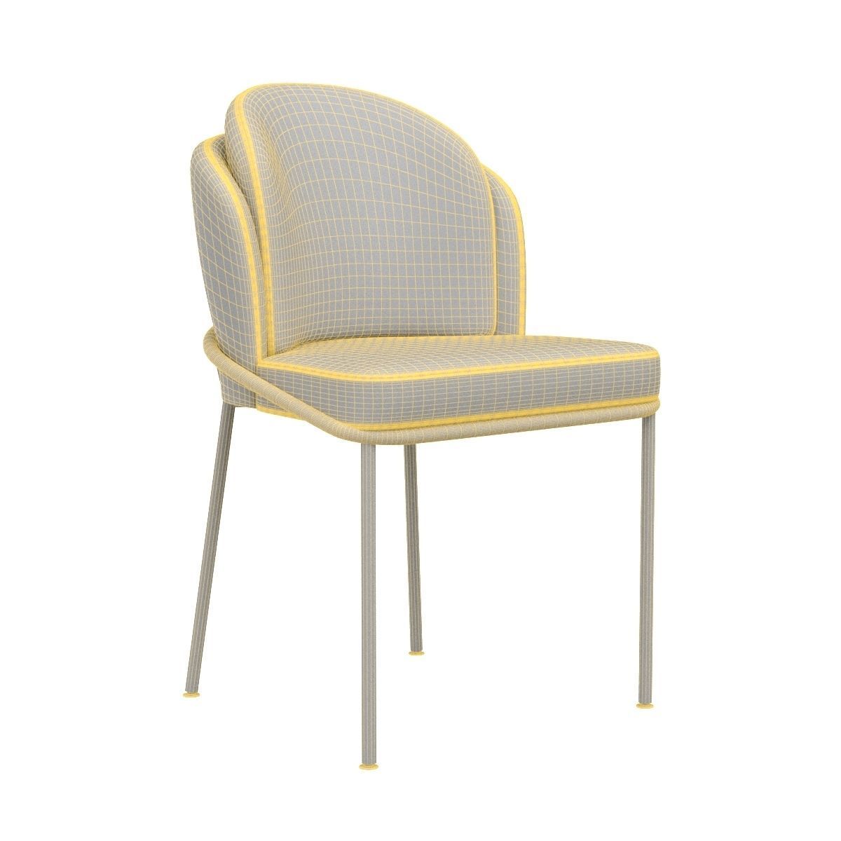 Angelo Dining Chair 3D model_6
