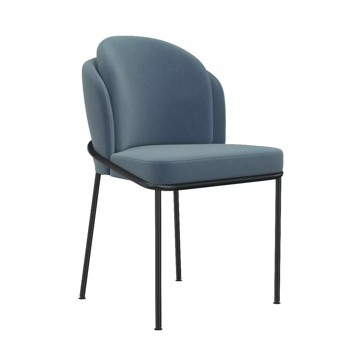 Angelo Dining Chair 3D model_0