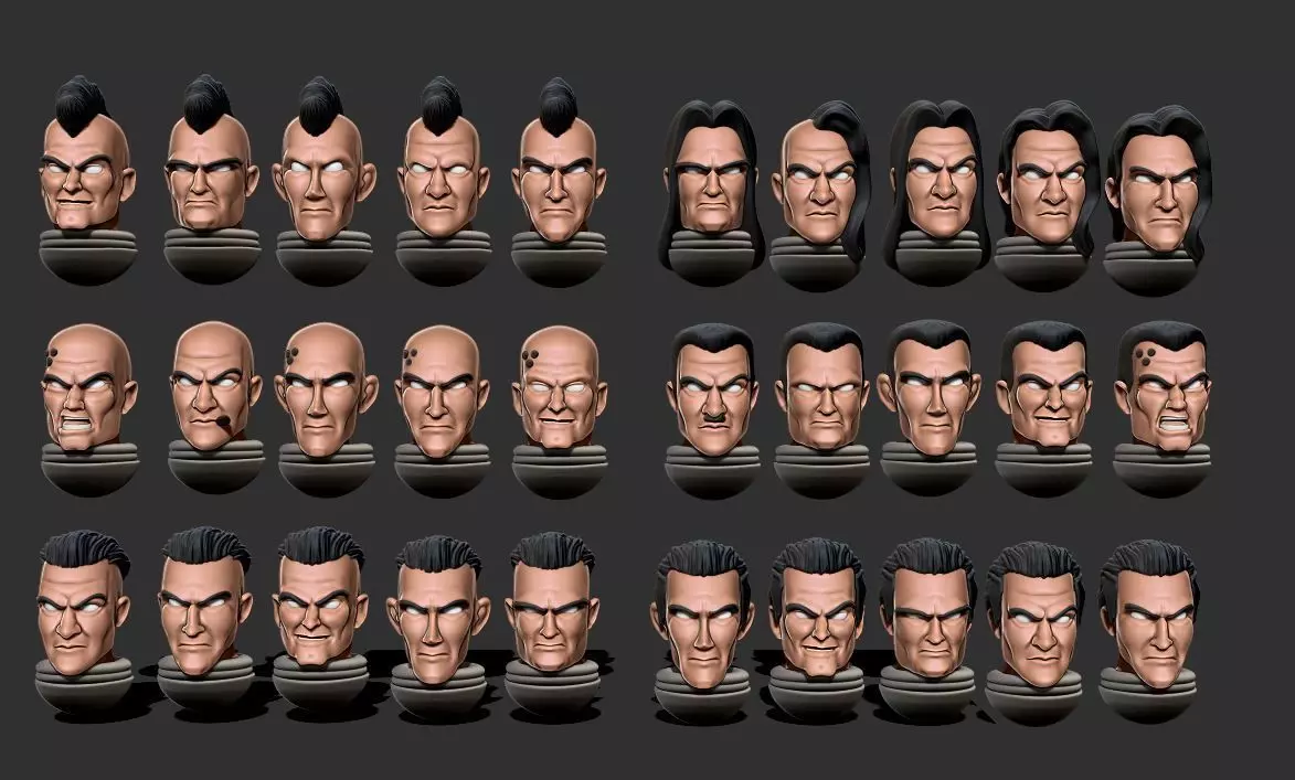 marine warfaces and warface generator 3D print model