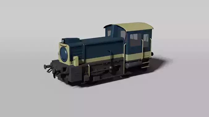 Small diesel locomotive
