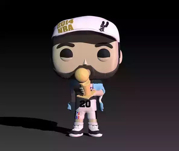 Funko Ginobili  3D print model