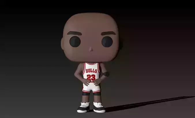 Funko Michael Jordan  3D print model