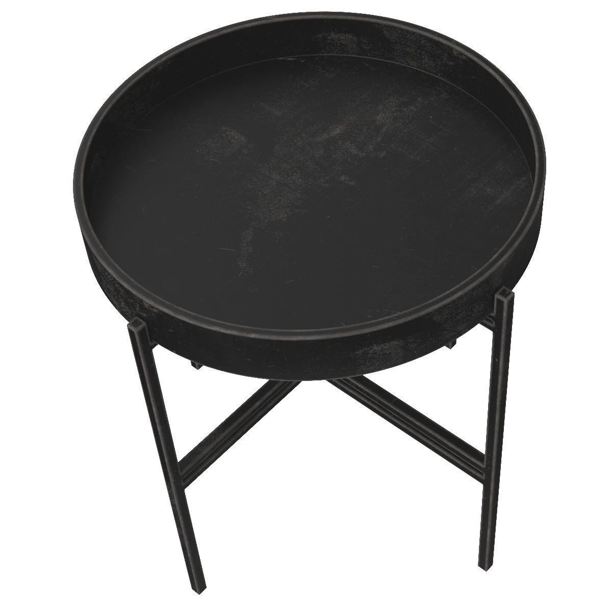 Ace Tray Side Table KX-1004-02 3D model_4