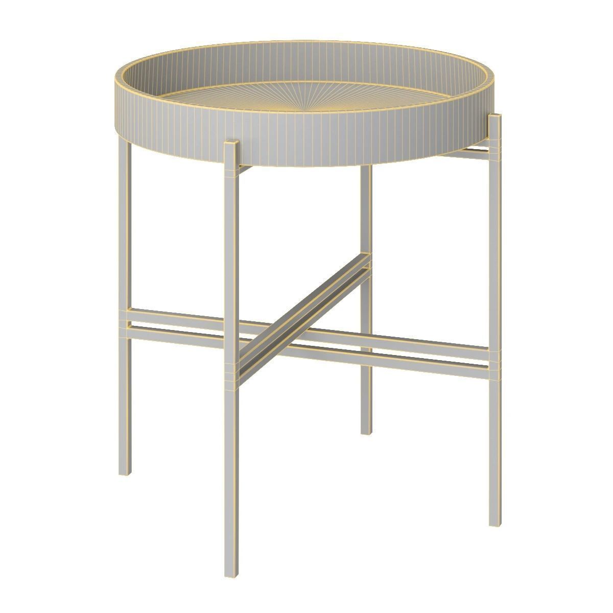 Ace Tray Side Table KX-1004-02 3D model_6