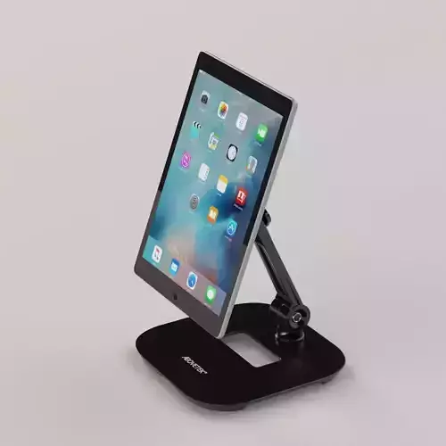Abovetek Sleek Magnetic Tablet Stand Aluminum Ipad 3D model