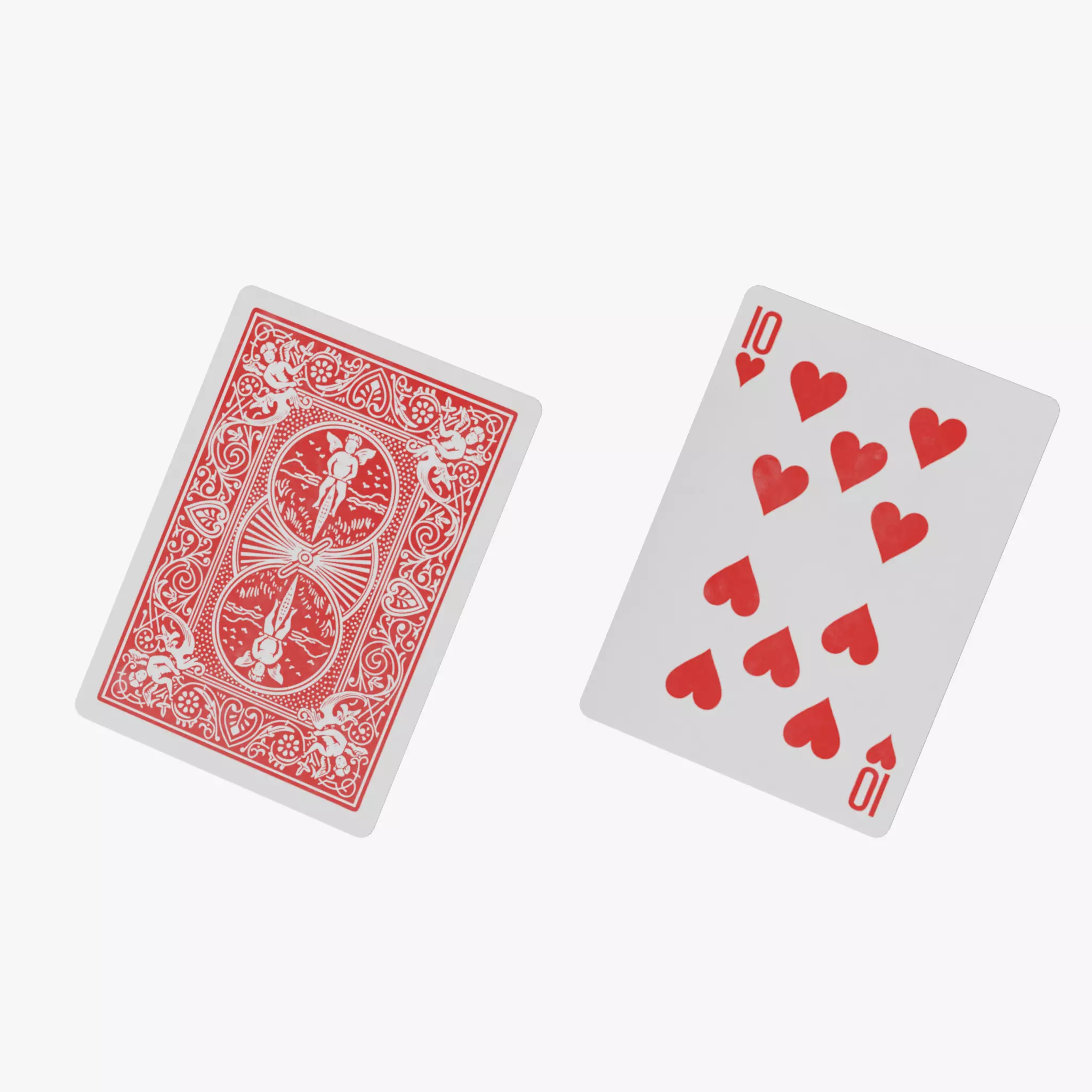 Playing Cards 3D Low-poly 3D model