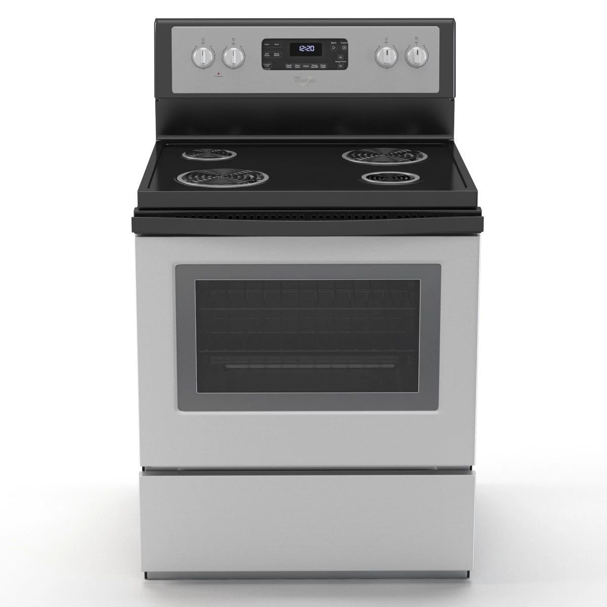Freestanding Electric Range with AccuBake System WFC310S0ES 3D model_3