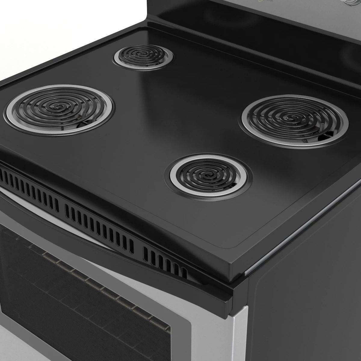 Freestanding Electric Range with AccuBake System WFC310S0ES 3D model_4