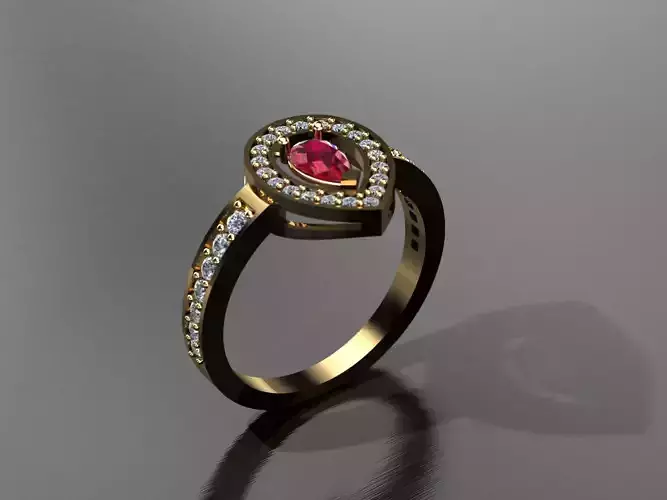 pear ring