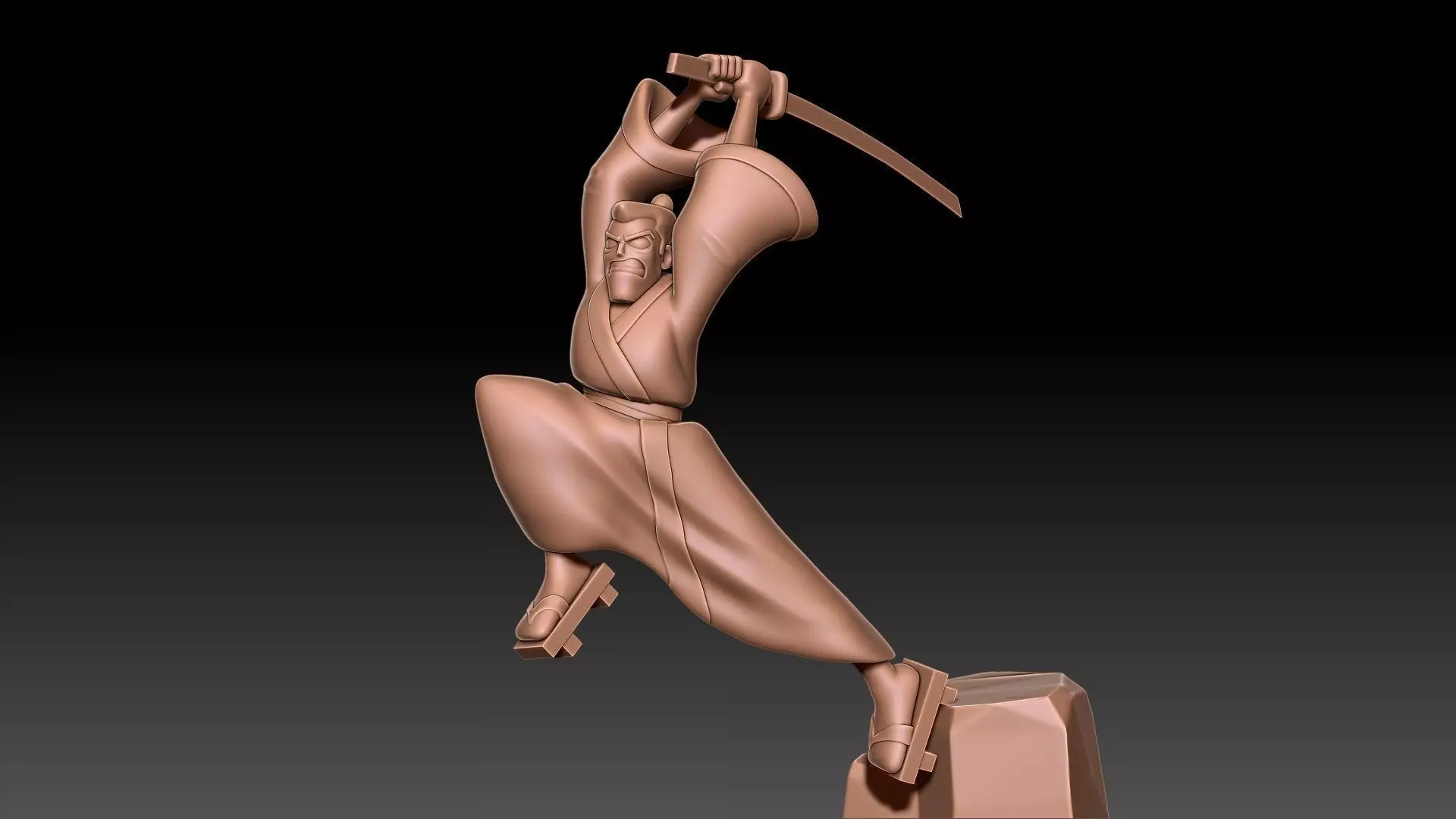 Samuria Jack 3D print model_0