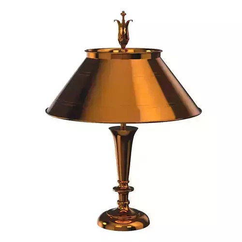 1920s English brass desk lamp U08062682942165