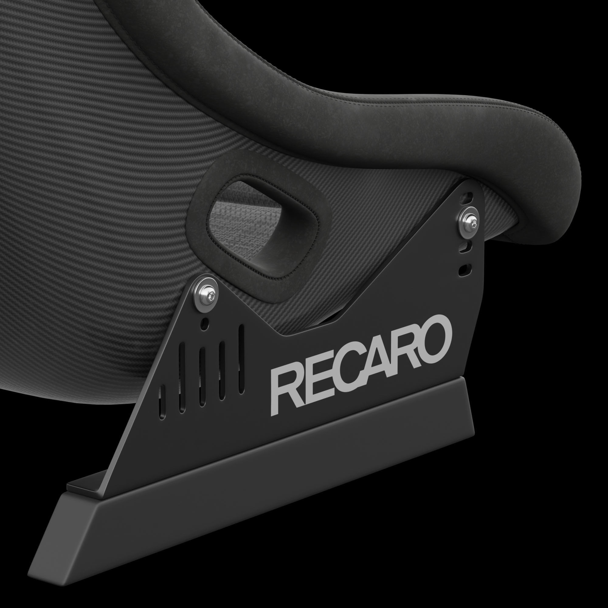 RECARO Pole Position Car Racing Seat 3D Model 3D model_16
