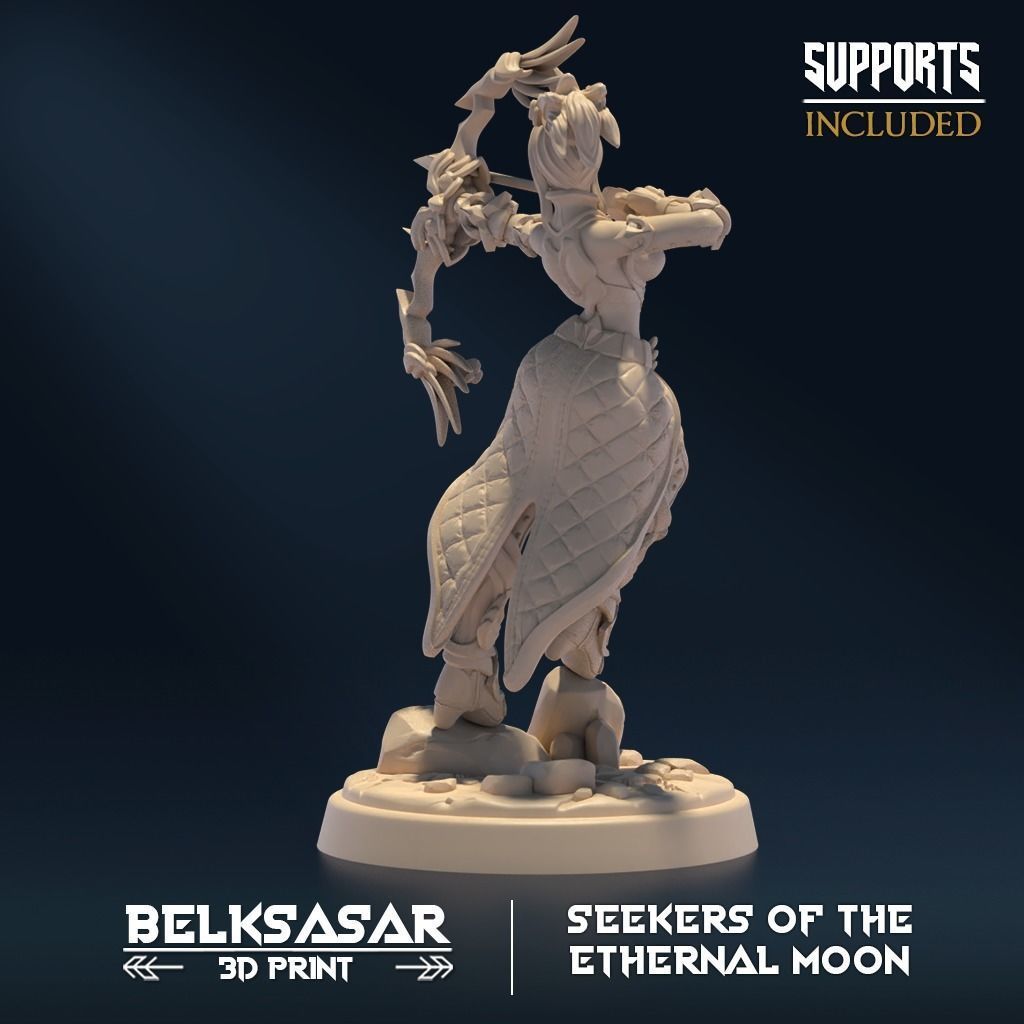 Moon Defender Owleye A 3D print model_2