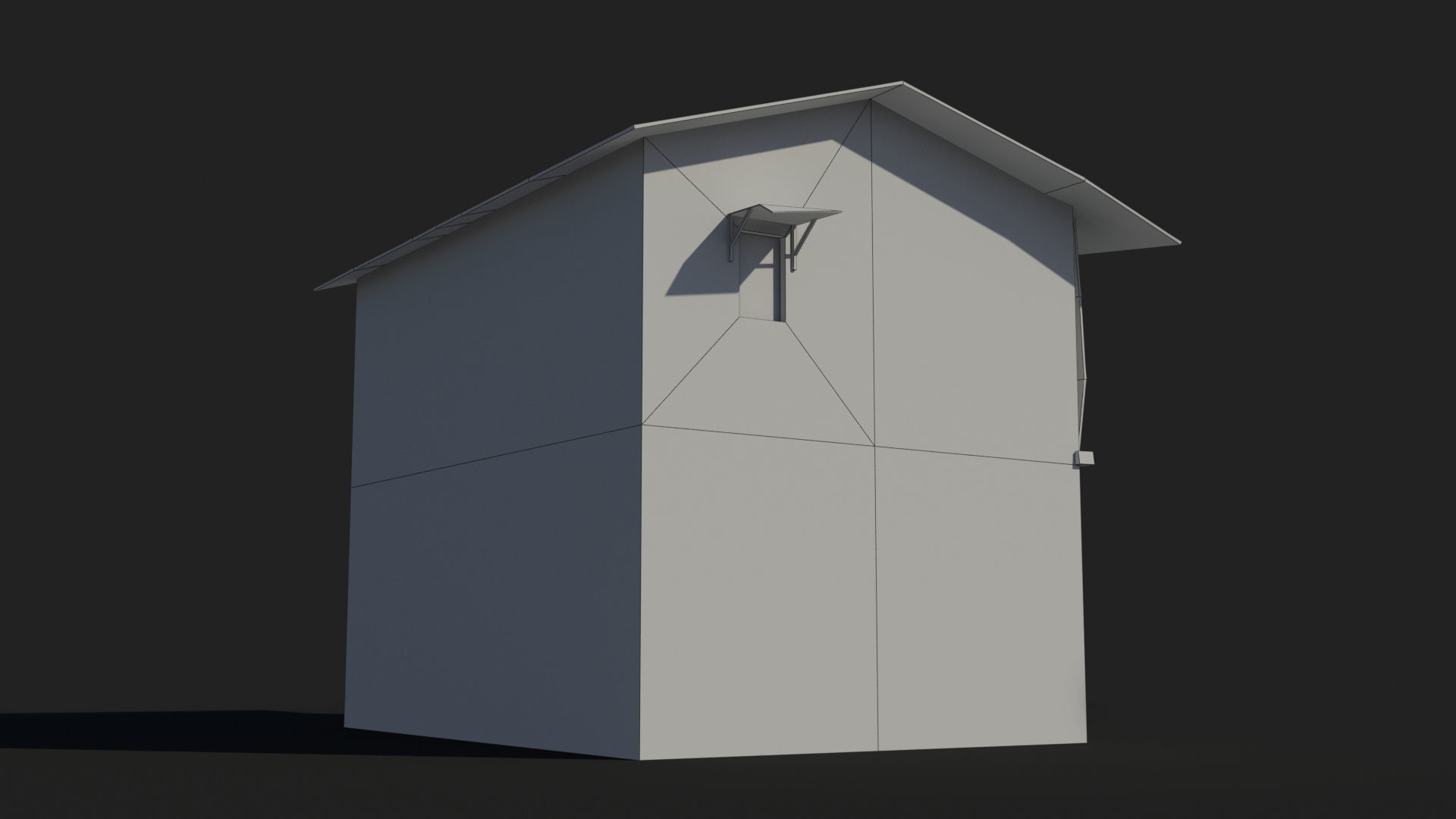 Slum x2 Low-poly 3D model_8