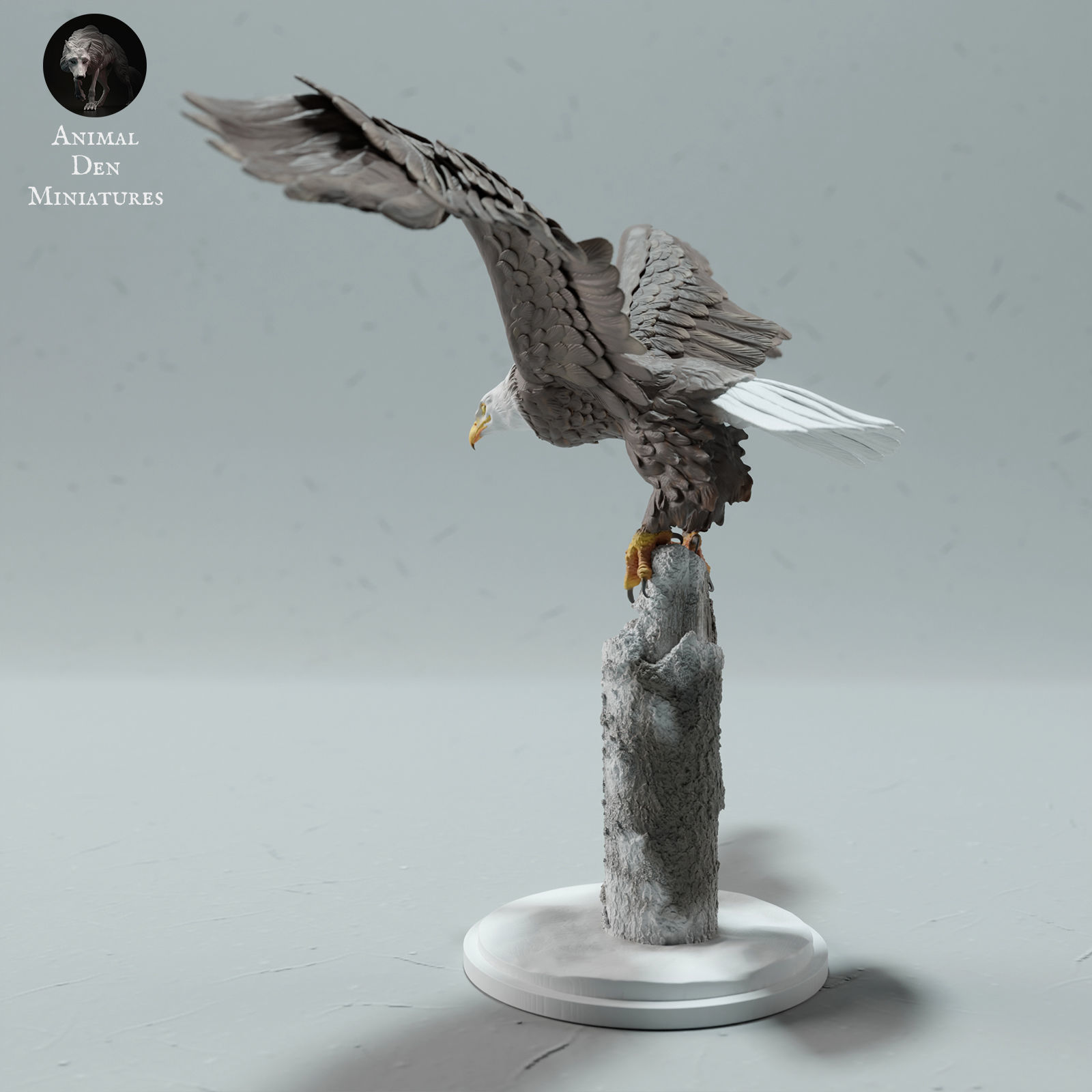 Bald Eagle 3D print model_2