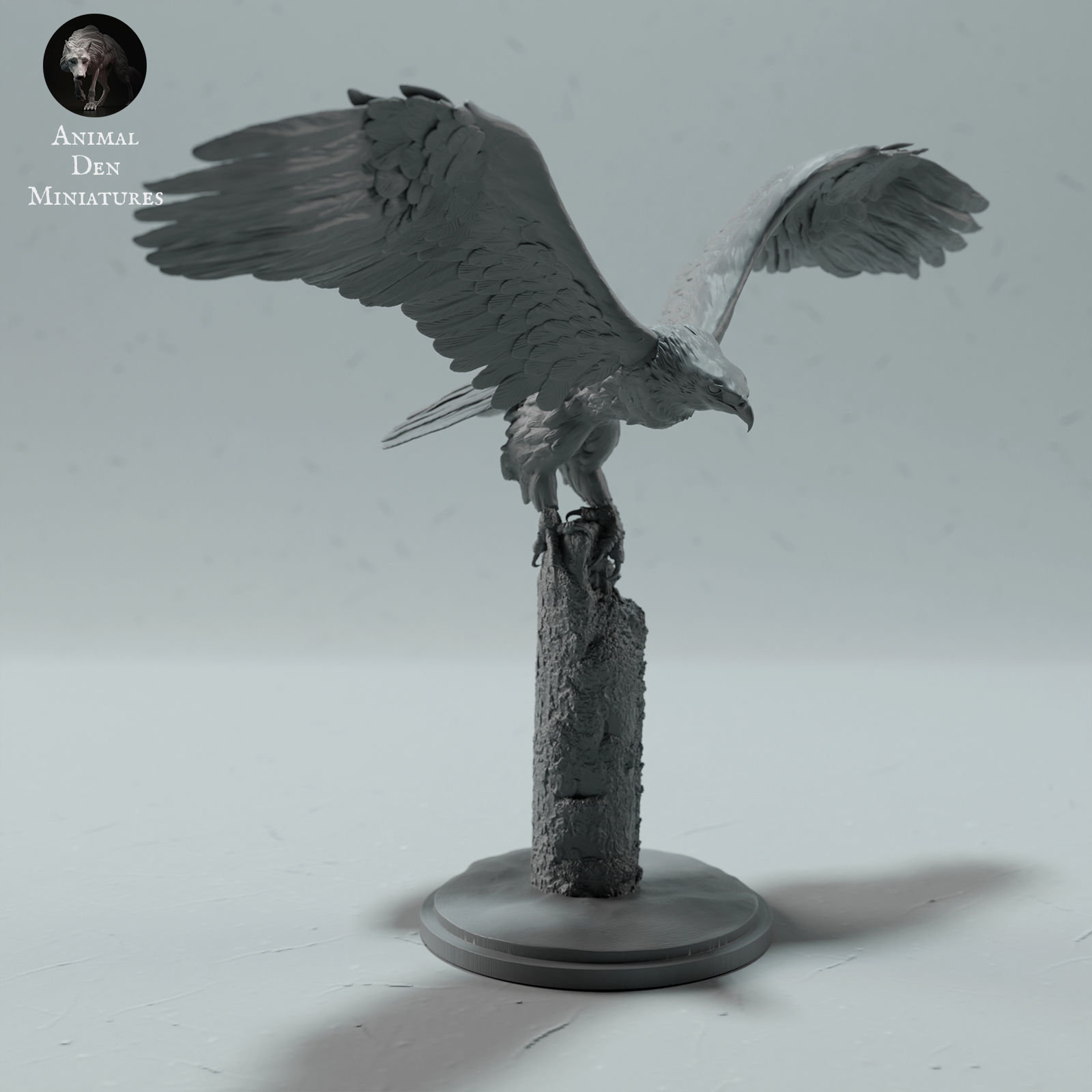 Bald Eagle 3D print model_4